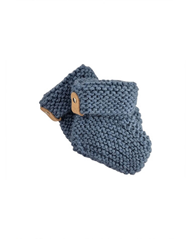 Chaussons Cria 6-12 mois Coloris denim  SMA Sweden