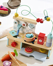 Cuisine d'éveil multi-activités En bois Vilac