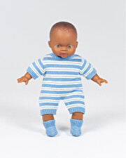 Tenue poup&eacute;e Babies Combinaison courte et chaussons  Natalys x Minikane