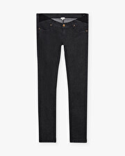 Jean slim de grossesse taille basse Coloris noir  Natalys