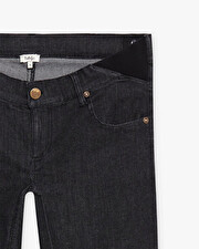 Jean slim de grossesse taille basse Coloris noir  Natalys