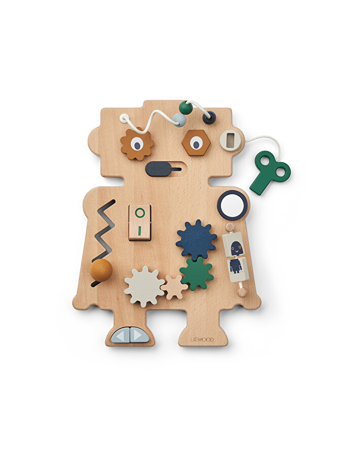 Table d'activités en bois Carola Robot Liewood