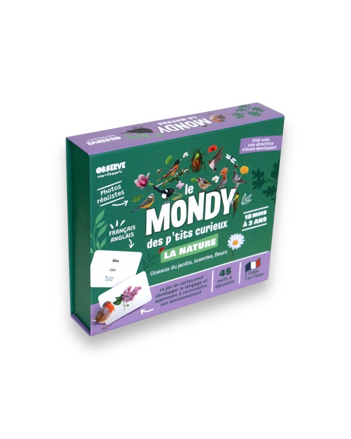Mondy des Curieux La nature Observe édition