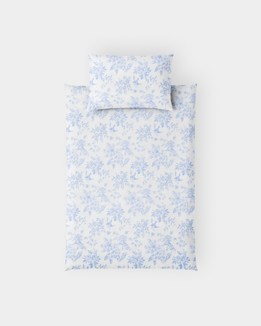 Parure de lit Colette Imprimé porcelaine Natalys