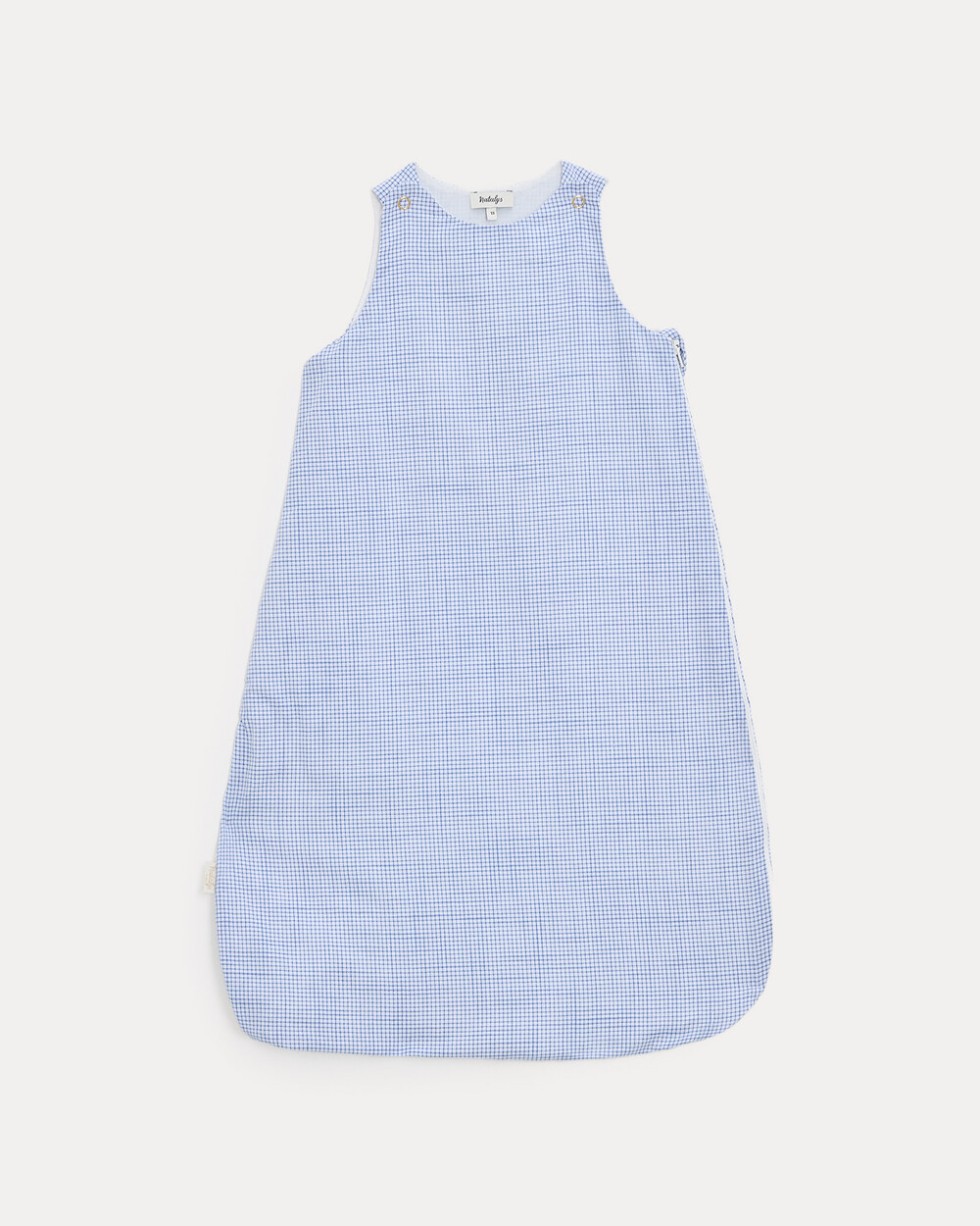 Gigoteuse légère Maddy TOG 0.5 Imprimé carreaux bleu Natalys
