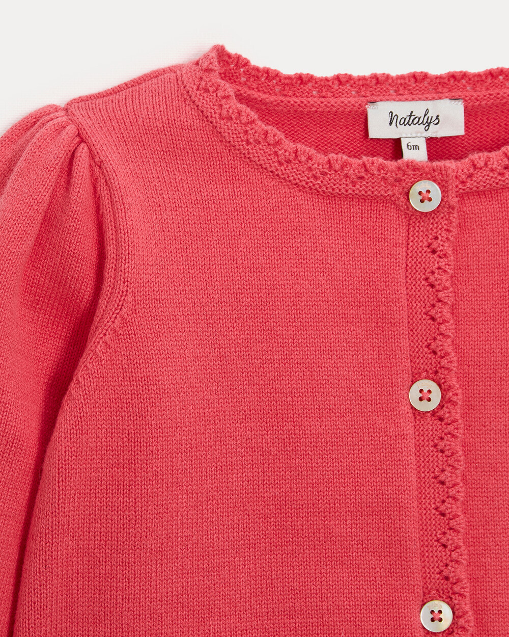 Gilet fantaisie Victoire Coloris grenadine  Natalys