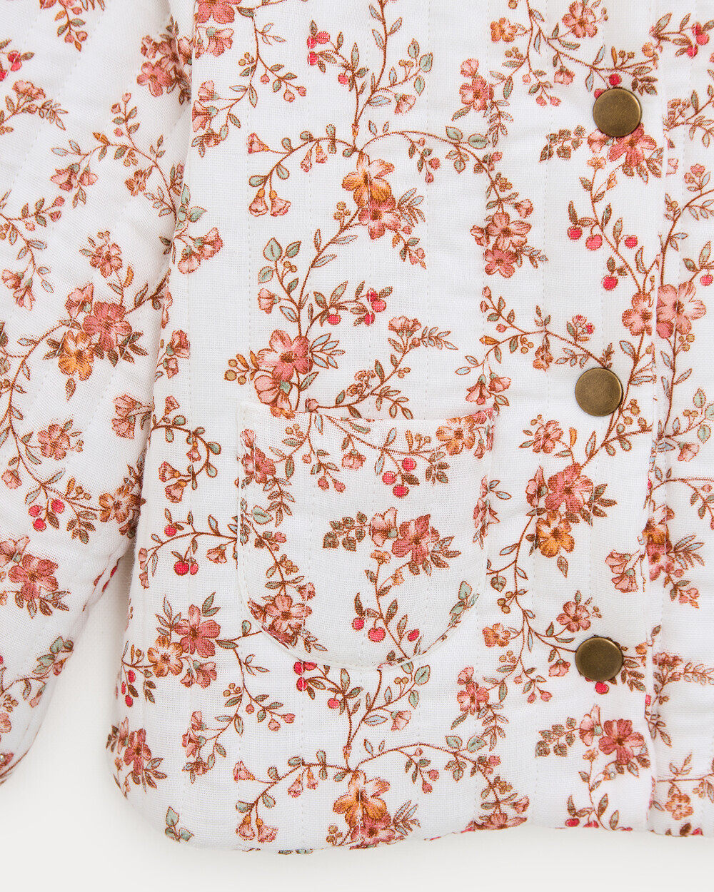 Veste matelass&eacute;e Janice Imprim&eacute; arabesque  Natalys