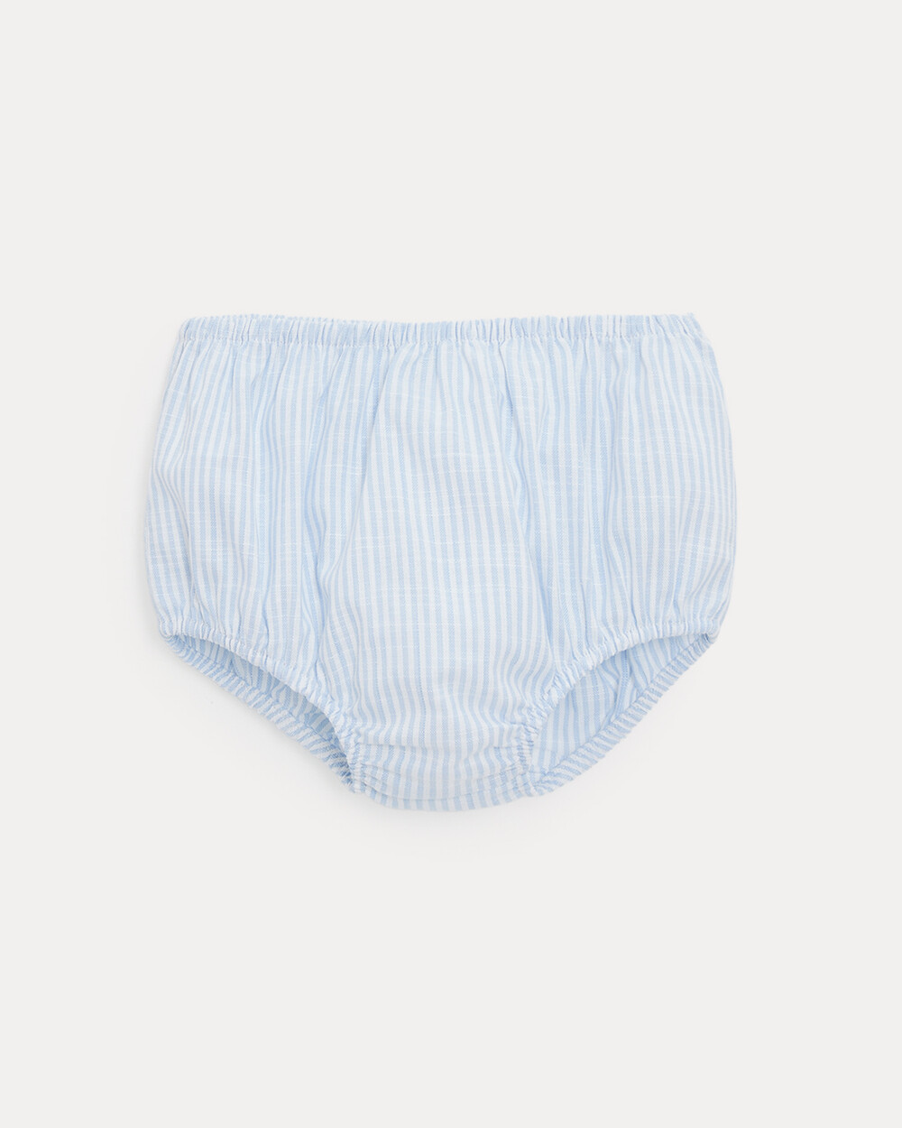Robe &agrave; col brod&eacute; Capucine Imprim&eacute; rayures ciel  Natalys