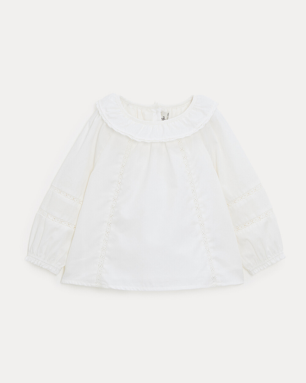 Blouse &agrave; manches longues Ad&egrave;le Coloris &eacute;cru  Natalys