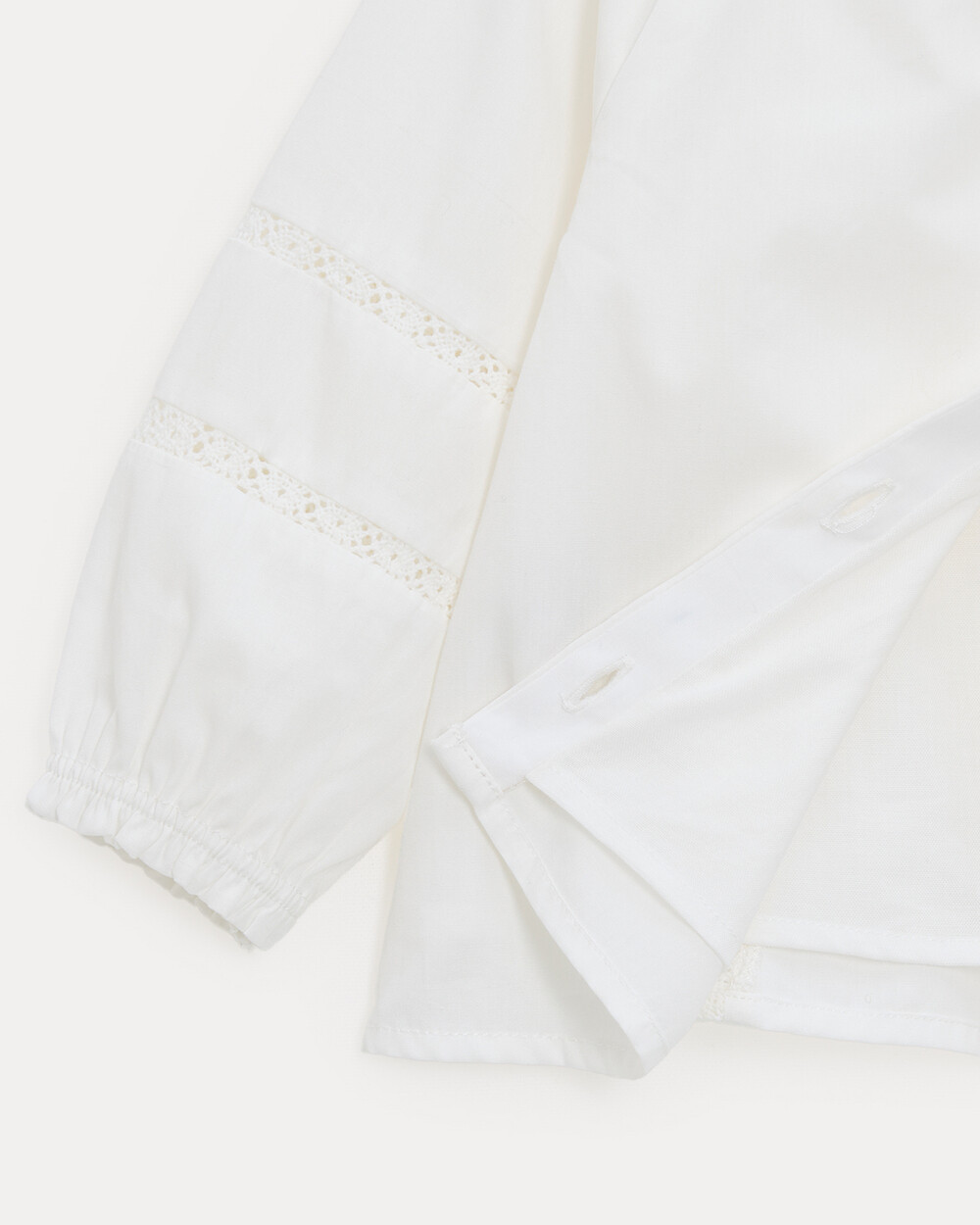 Blouse &agrave; manches longues Ad&egrave;le Coloris &eacute;cru  Natalys
