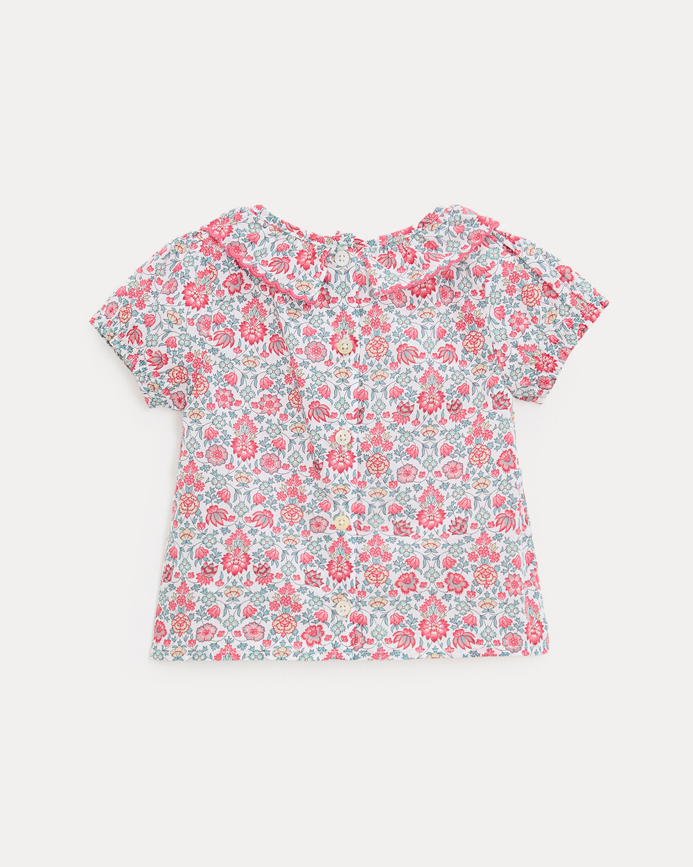 Blouse manches courtes Thelma En tissu Liberty  Natalys