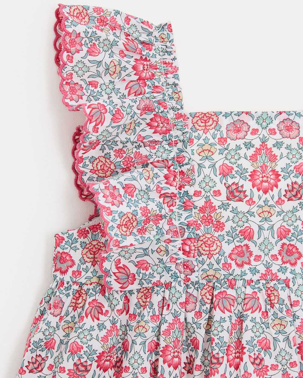 Robe sans manches Eglantine En tissu Liberty  Natalys