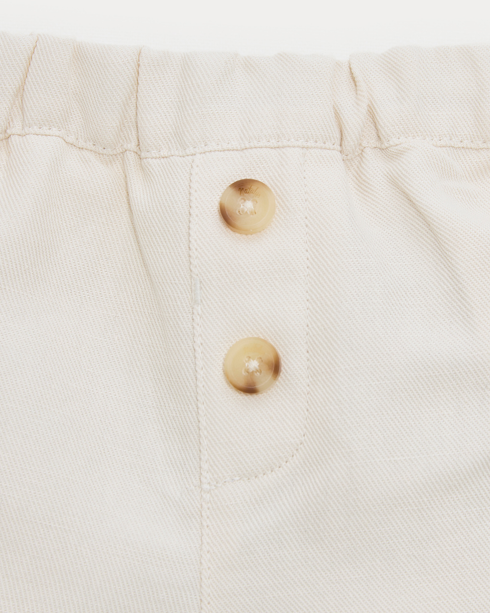 Short en twill No&eacute; Coloris beige  Natalys