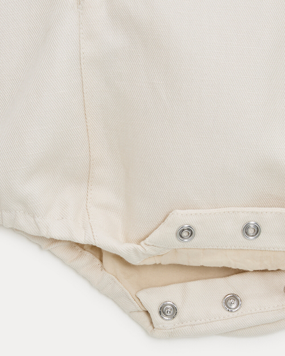 Barboteuse en twill Honor&eacute; Coloris beige  Natalys