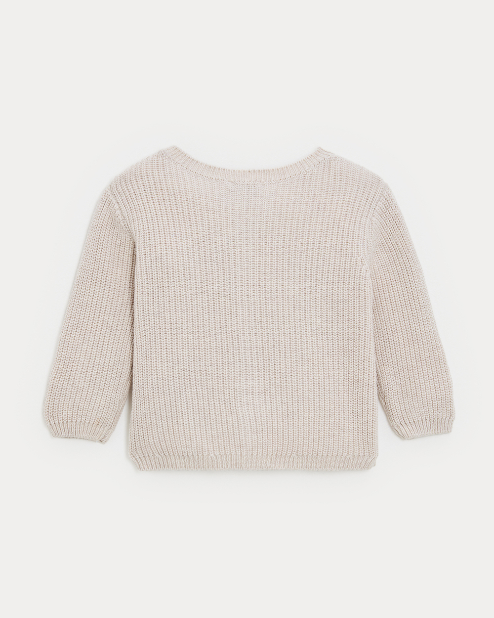 Gilet en tricot fantaisie James Coloris beige Natalys