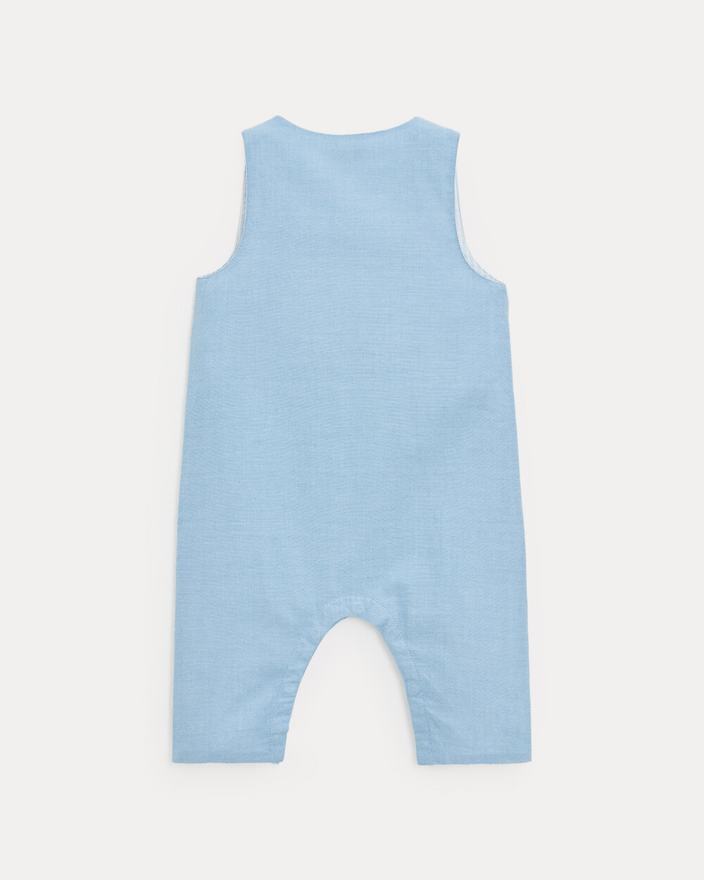 Combinaison longue en chambray Marceau Coloris bleu clair  Natalys