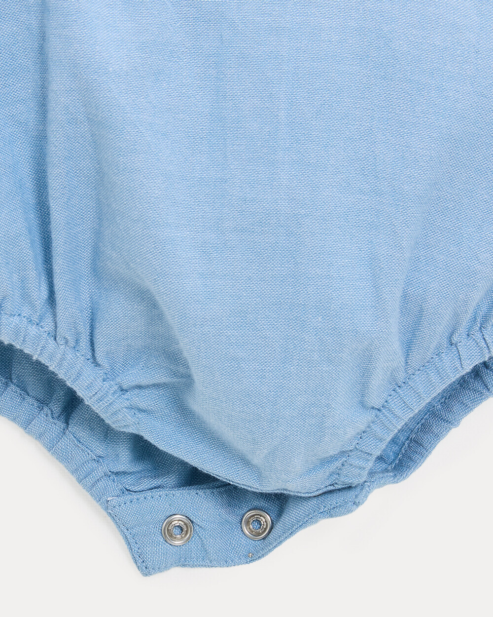Barboteuse en chambray Octave Coloris bleu clair  Natalys