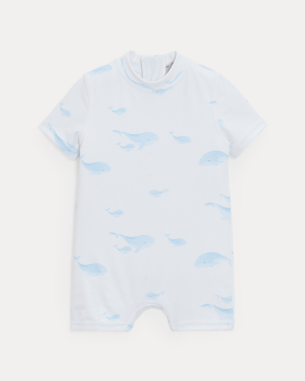 Combinaison de bain anti UV Marcel Imprimé baleines Natalys