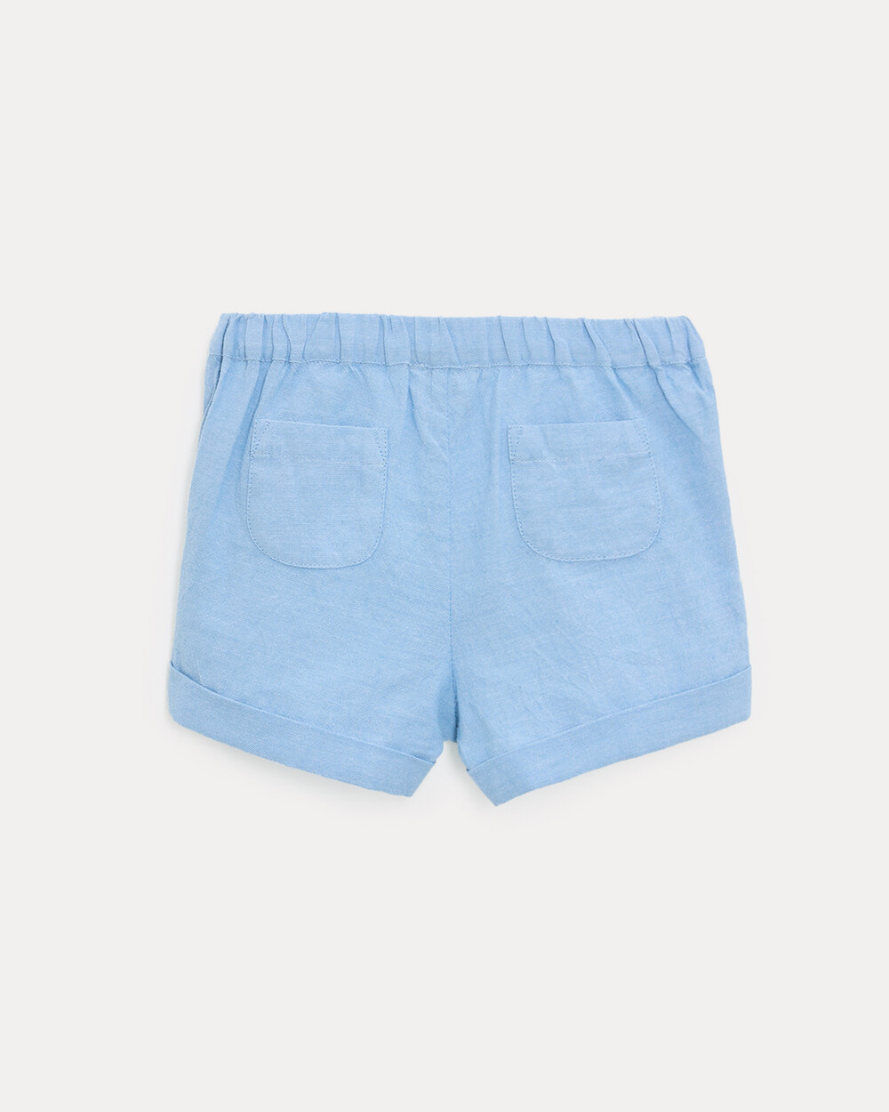 Short en chambray Noé Coloris bleu clair Natalys