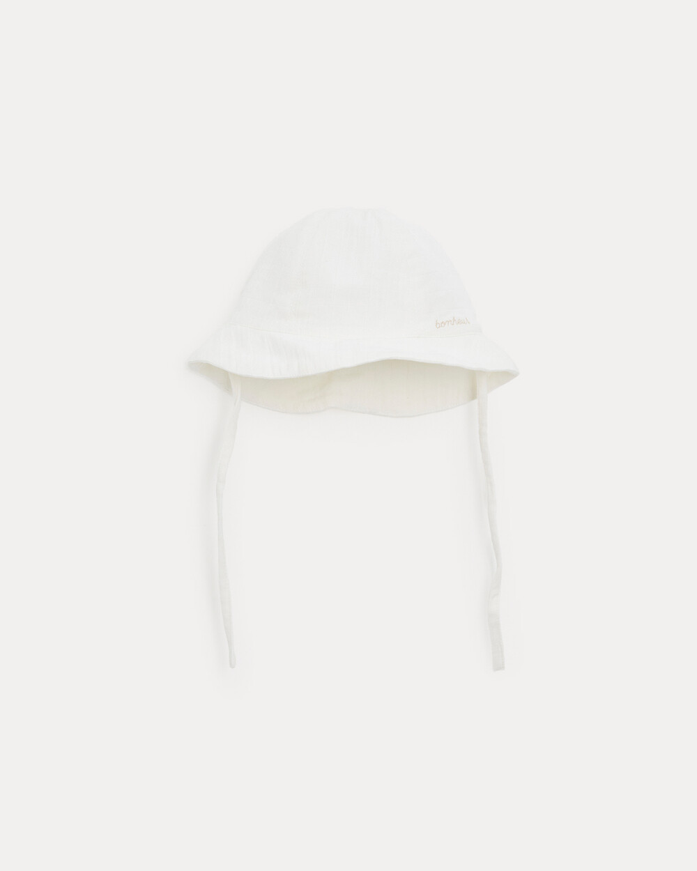 Chapeau en gaze de coton Mahault Coloris écru Natalys