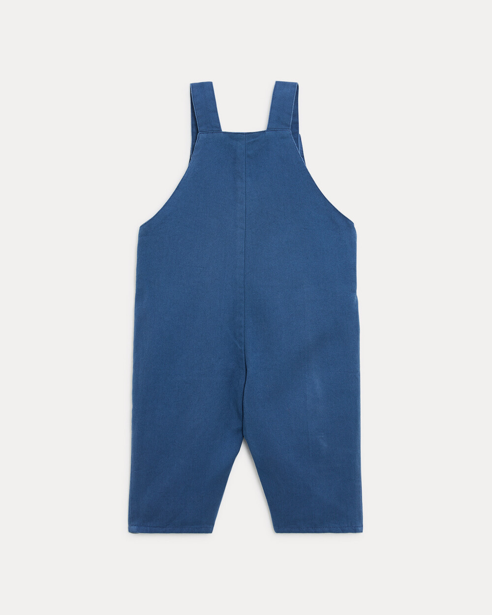 Salopette longue en twill Valentin Coloris bleu nattier Natalys