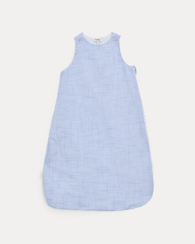 Gigoteuse légère Maddy TOG 0.5 Imprimé carreaux bleu Natalys