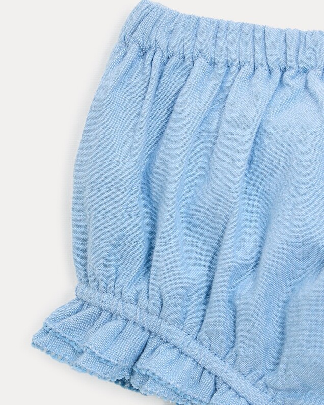 Bloomer en chambray Zélie Coloris bleu clair Natalys