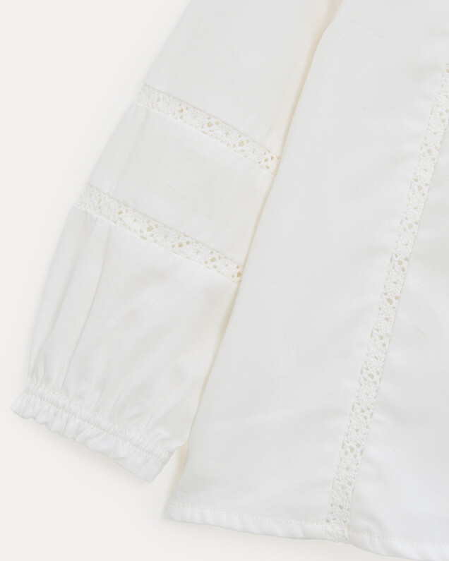 Blouse à manches longues Adèle Coloris écru Natalys