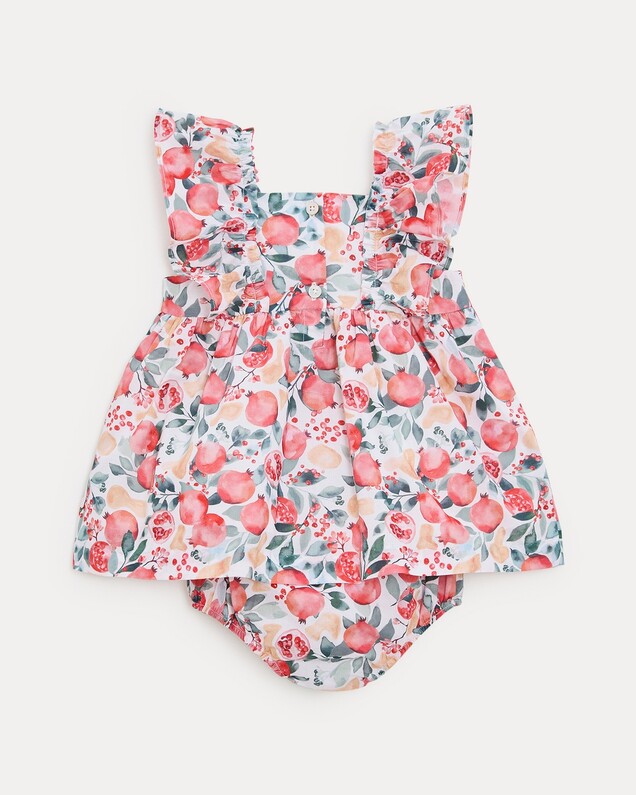 Robe sans manches Eglantine Imprimé grenade Natalys