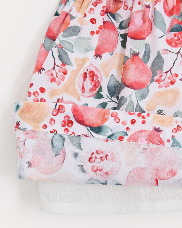 Robe sans manches Eglantine Imprimé grenade Natalys