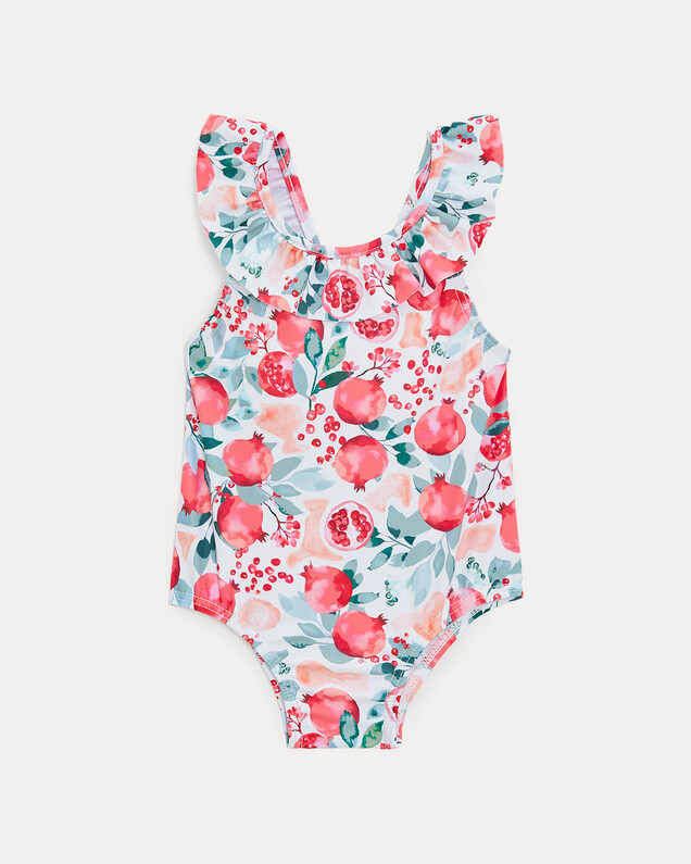 Maillot de bain anti UV Anaïs Imprimé grenade Natalys