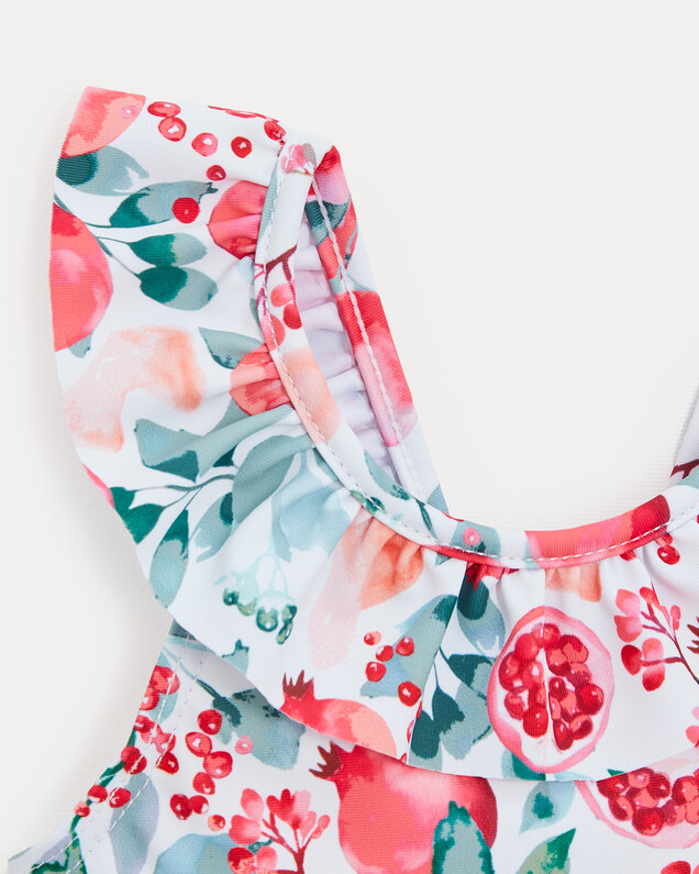 Maillot de bain anti UV Anaïs Imprimé grenade Natalys