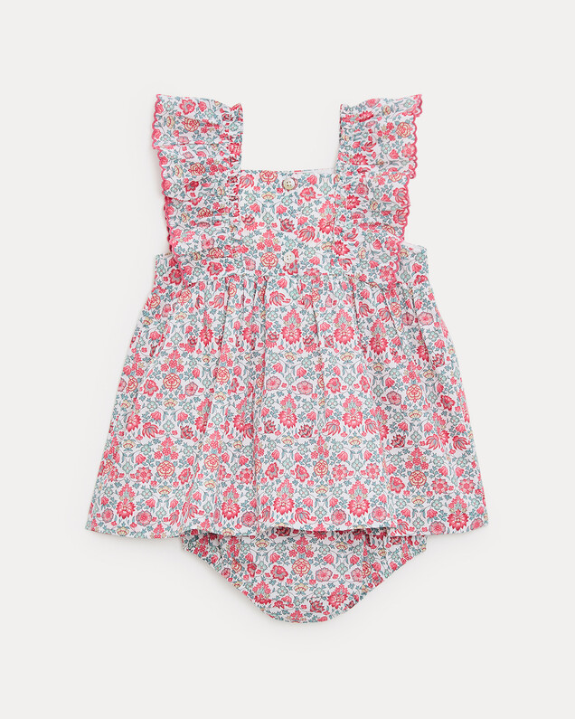 Robe sans manches Eglantine En tissu Liberty Natalys