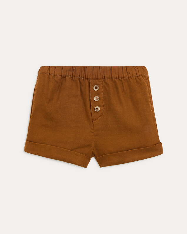 Short en gaze de coton Noé Coloris noisette Natalys