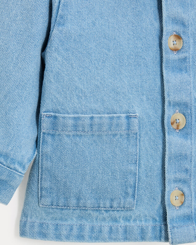 Veste en denim Austin Coloris bleu Natalys