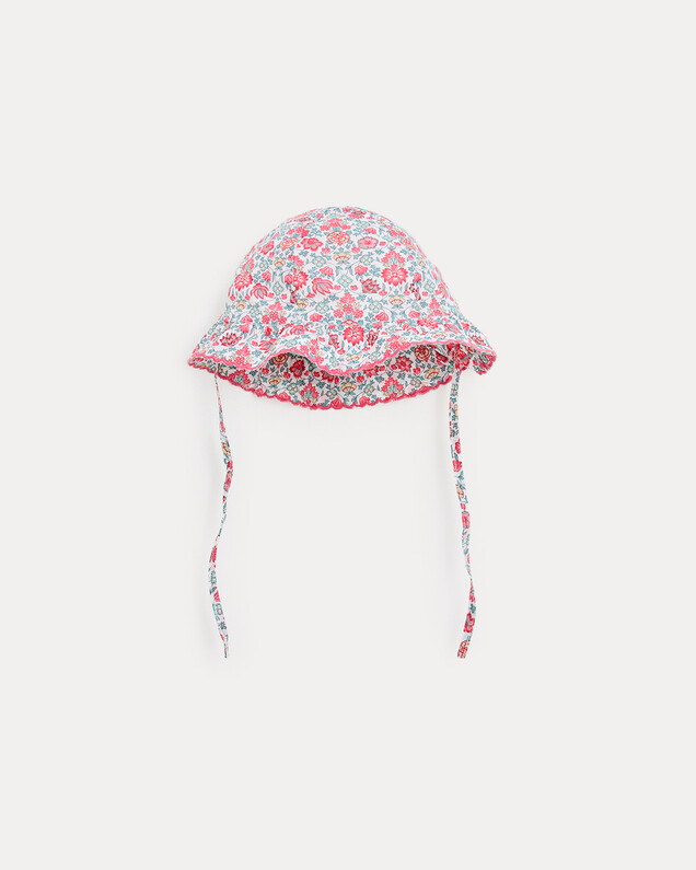 Chapeau en voile de coton Lison En tissu Liberty Natalys