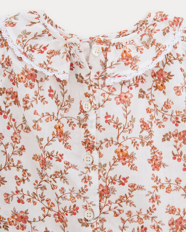 Blouse manches courtes Thelma Imprim&eacute; arabesque  Natalys