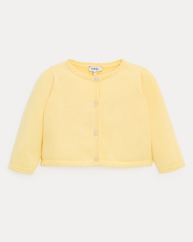 Gilet fantaisie Victoire Coloris jaune  Natalys
