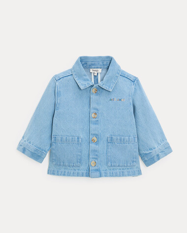 Veste en denim Austin Coloris bleu  Natalys