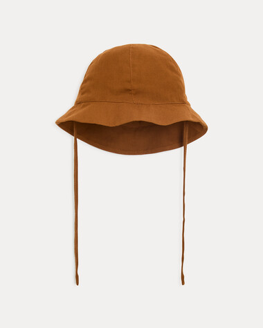 Chapeau en gaze de coton Mahault Coloris noisette  Natalys
