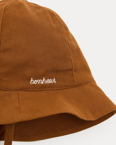 Chapeau en gaze de coton Mahault Coloris noisette  Natalys