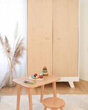 Armoire Lubin Coloris bois Natalys