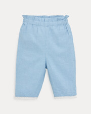 Pantalon en chambray Paula Coloris bleu clair  Natalys