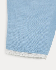 Pantalon en chambray Paula Coloris bleu clair  Natalys