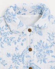 Veste matelass&eacute;e Janice Imprim&eacute; porcelaine  Natalys