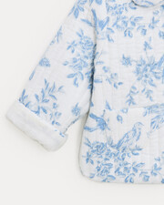 Veste matelass&eacute;e Janice Imprim&eacute; porcelaine  Natalys