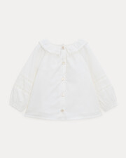 Blouse &agrave; manches longues Ad&egrave;le Coloris &eacute;cru  Natalys