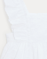 Robe en broderie sans manches Eglantine Coloris &eacute;cru  Natalys