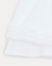 Robe en broderie sans manches Eglantine Coloris &eacute;cru  Natalys