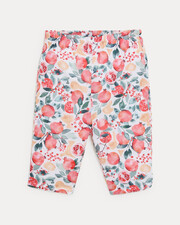 Pantalon en voile de coton Paula Imprim&eacute; grenade  Natalys
